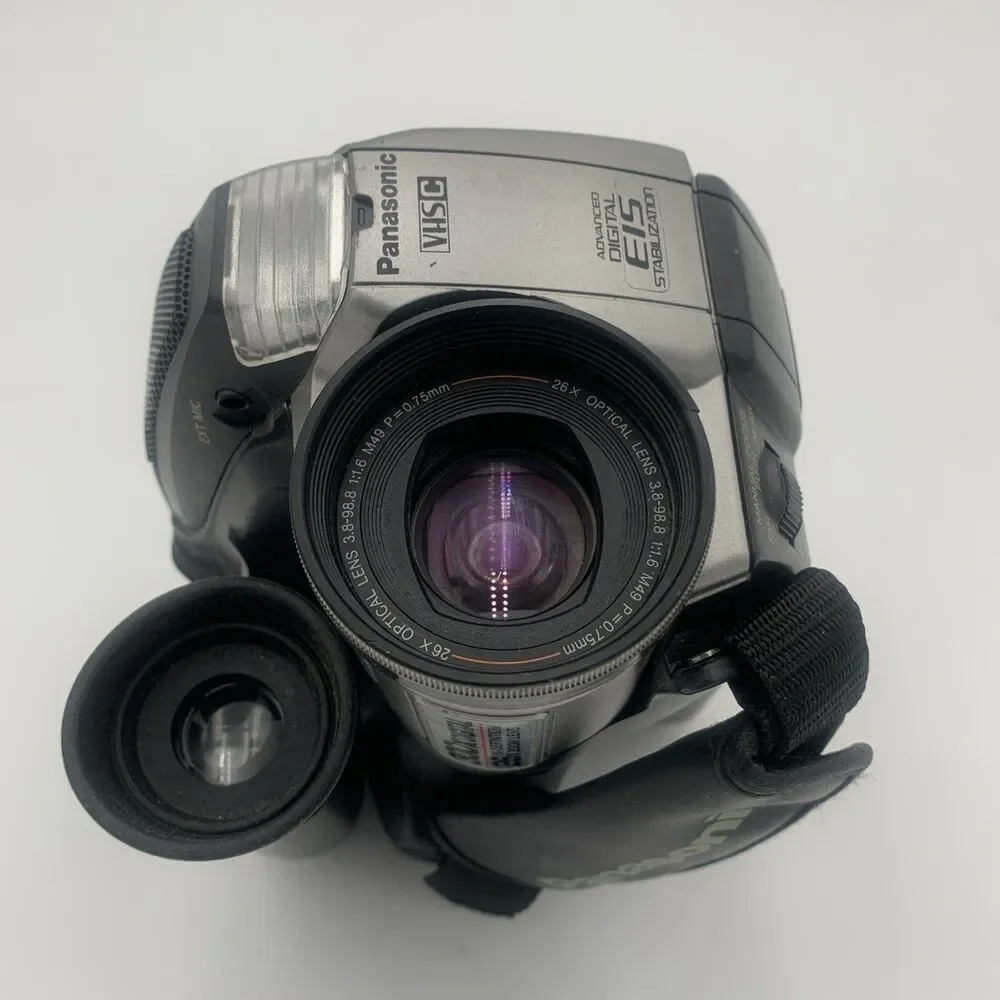 Panasonic Black and Silver Video Camera